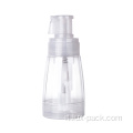 Flacone spray in polvere di plastica trasparente